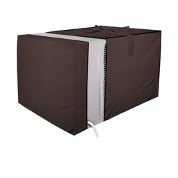 Stylista Brown Solid Waterproof Air Conditioner Covers-picture-18