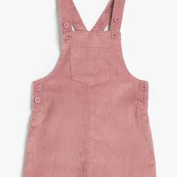Koton Girls Cotton Shoulder Straps Dress-image-94