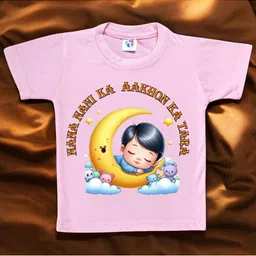 Cute Pals Girls Printed Applique T-shirt-picture-42