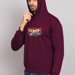 SZN Men Printed Hooded Sweatshirt-picture-30