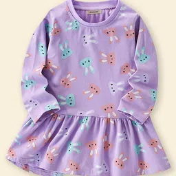 INCLUD Animal Print Drop-Waist Dress image 3