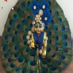 ALL IN 1HUB Green & Blue Fabric Gopal Poshak-image-38