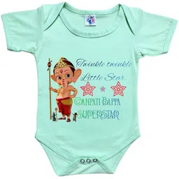 Cute Pals Infants Kids Printed Cotton Envelope Neck Bodysuit-image-63