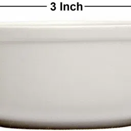 swift international Plastic Dessert Bowl 3 Inch Round Bowl, Acrylic Dinner Lunch Katori/Bowl, Multipurpose Bowls for Serving Curry, Pudding, Ice Cream, Soups, Desserts Set of 6 (100ml) image 3