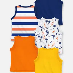 YK X Trampoline Boys Typography 5 Printed Applique T-shirt image 5