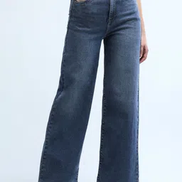 U.S. Polo Assn. Women Flared High-Rise Light Fade Stretchable Jeans-image-88