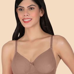 Tweens Half Coverage Underwired Lightly Padded T-shirt Bra-picture-0