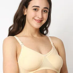 MeeMee Pack Of 2 Full Coverage Cotton Feeding Maternity Bra With All Day Comfort image 3