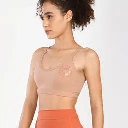 Gymshark Printed Detail Workout Bra - Full Coverage Lightly Padded image 2