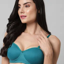 Imsa Moda Lightly Padded  Half Coverage Cotton Everyday Bra image 5