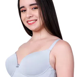 lacyluxe Eve's Beauty Seamless Lightly Padded Non Wired Everyday Bra With All Day Comfort image 3