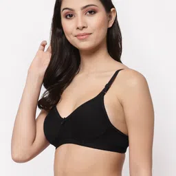 Docare Pack Of 2 Lightly Padded Seamless Super Support Cotton Tshirt Bra image 3