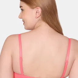 KOMLI Pack Of 2 Full Coverage Cotton Lightly Padded Bra All Day Comfort image 4