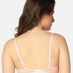 Curvy Love Plus Size Lace Full Coverage Lightly Padded T-shirt Bra With All Day Comfort image 2