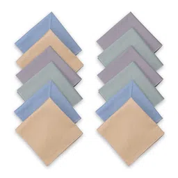 Kuber Industries Pack Of 12 Cotton Handkerchiefs-picture-28