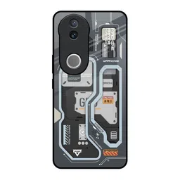 QRIOH Geometric Printed Vivo V50e 5G Back Case Mobile Accessories-picture-20
