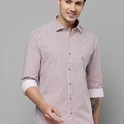SHOWOFFFF Men Comfort Slim Fit Printed Casual Shirt-picture-18