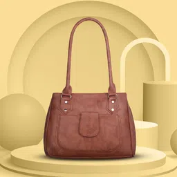 cp criceep Women Tan Shoulder Bag-picture-14