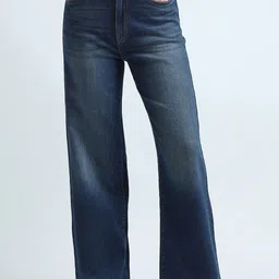 U.S. Polo Assn. Women Women Wide Leg High-Rise Light Fade Stretchable Jeans-image-58