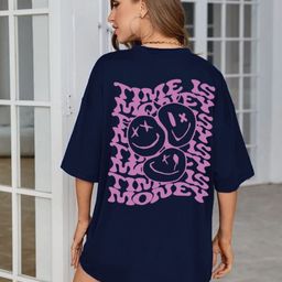 Metronaut Women Typography Printed T-shirt-picture-4