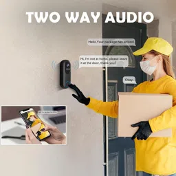 GOLENS Smart Video Doorbell DB02 HD, Motion Detection, Night Vision, WiFi, Long Battery Video Door Phone image 3