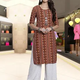 Ethnic basket Women Multicoloured Kurtas image 2