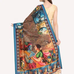 Kaizen TEXO FAB Ethnic Motifs Printed Dupatta image 4