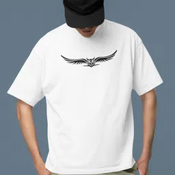 Elibolz Men Printed Drop-Shoulder Sleeves Bio Finish T-shirt-picture-11