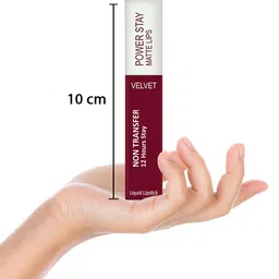 PERPAA Set Of 4 Power Stay Long Lasting Liquid Matte Lipstick - 5 ml Each - 01-09-21-23 image 5