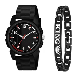 Gopal Shopcart Unisex Printed Dial & Bracelet Style Straps Analogue Watch J16 BLKPATA D NEW PU K Bracelet-image-99