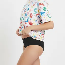 FiveFlag Pure Combed Cotton Mid-Rise Hipster Briefs image 3