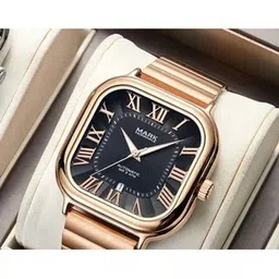 mark fairwhale Men Dial & Stainless Steel Straps Analogue Multi Function Automatic Motion Powered Watch image 2