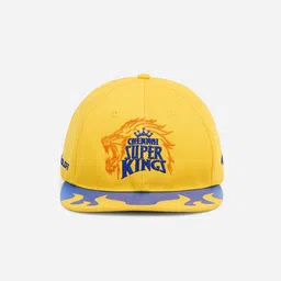 BOLDFIT Unisex Embroidered Chennai Super Kings Snapback Cap image 2