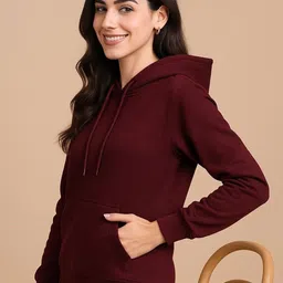 Adyavastram Women Hooded Sweatshirt image 2