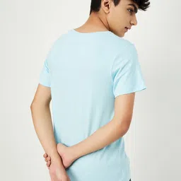 max Boys Printed Raw Edge T-shirt image 5