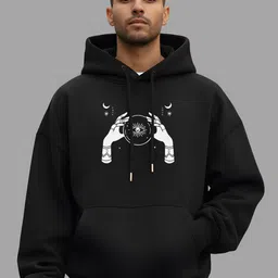 TheBTclub Men Printed Hooded Sweatshirt-picture-42
