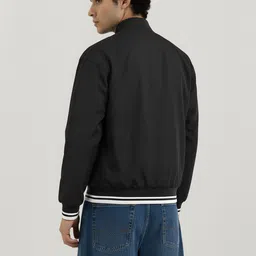 Mast & Harbour Embroidered Varsity Jacket image 5