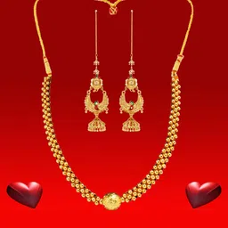 Heer Collection Gold-Plated Jewellery Set-picture-29