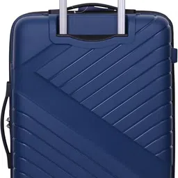 kamiliant by american tourister Small Cabin Suitcase (55 cm) 4 Wheels - Small Cabin Luggage Bag Wayfare Suitcase Trolley Bag - Navy Blue (55 cm) - Blue image 3