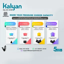 kalyan Classic 18 L Pressure Cooker image 5