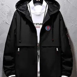 am garments Men Solid Casual Jacket image 3