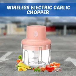 livesta Chopper (Electric Rechargeable Chopper) for Kitchen Vegetable Garlic Onion B242 Electric Vegetable & Fruit Chopper-picture-22
