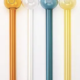 agnix Borosilicate Glass Outside Fitting Hookah Mouth Tip image 4