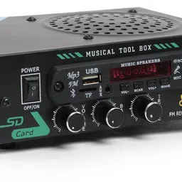 fine MODEL NO. 111 IPL AMPLIFIER Multimedia Player with Bluetooth,Aux,FM Radio 150 W AV Power Amplifier image 4