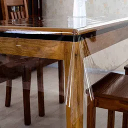 kuber industries Solid 6 Seater Table Cover-picture-11
