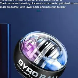 valsheri Durable Metal Core Gyro: Ergonomic Grip for Enhanced Training Hand Grip/Fitness Grip image 4