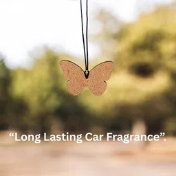 retro vibes Car Hanging Card Perfume, Reusable, Long-Lasting Eco-Friendly Lavender Fragrance Car Freshener Spray image 2