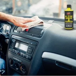 swiss gold Liquid Car Polish for Dashboard, Exterior, Bumper, Chrome Accent, Headlight, Leather, Metal Parts image 3