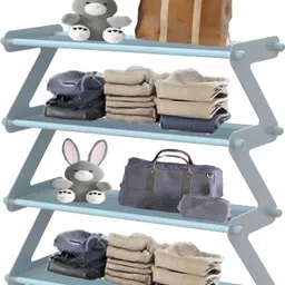gtc 4 Layer Portable Foldable Wardrobe Storage Organizer Almirah PVC Collapsible Wardrobe-picture-22
