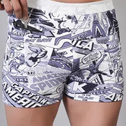 apraa & parma sports Swim shorts with zipper pockets Graphic Print Men Swim Bottom Multicolor Swimsuit-picture-12